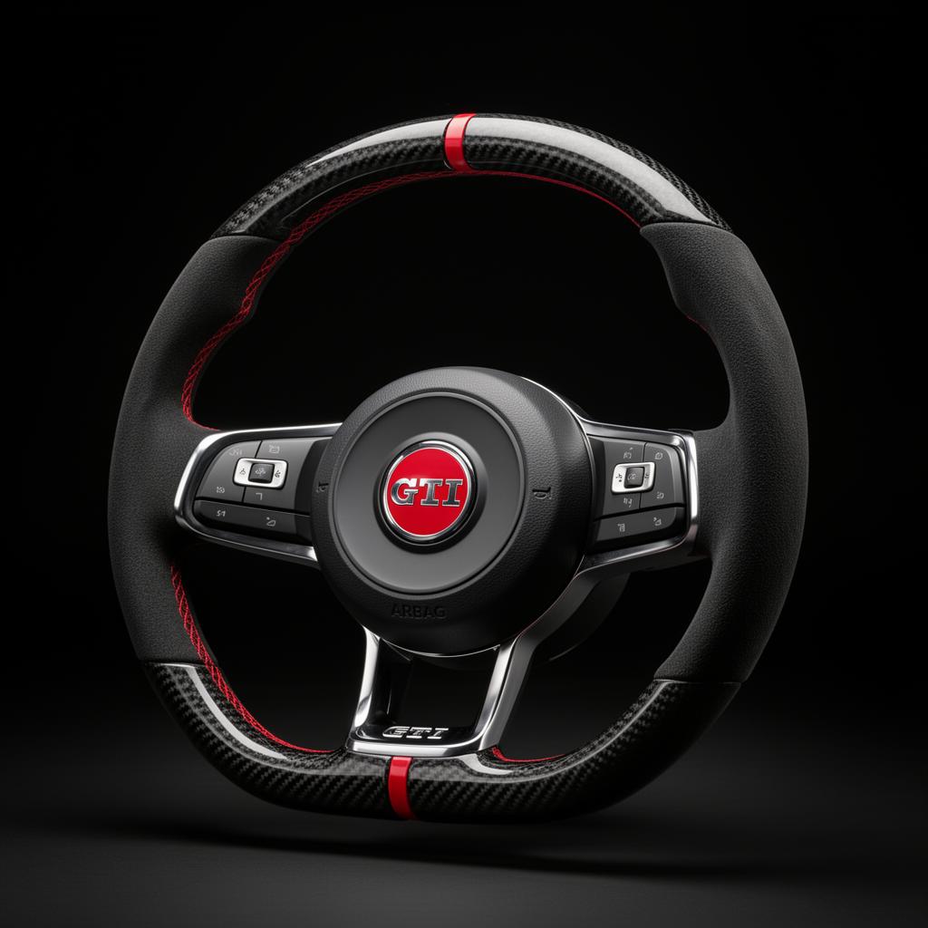 Volant GTI Edition carbone forgé Alcantara